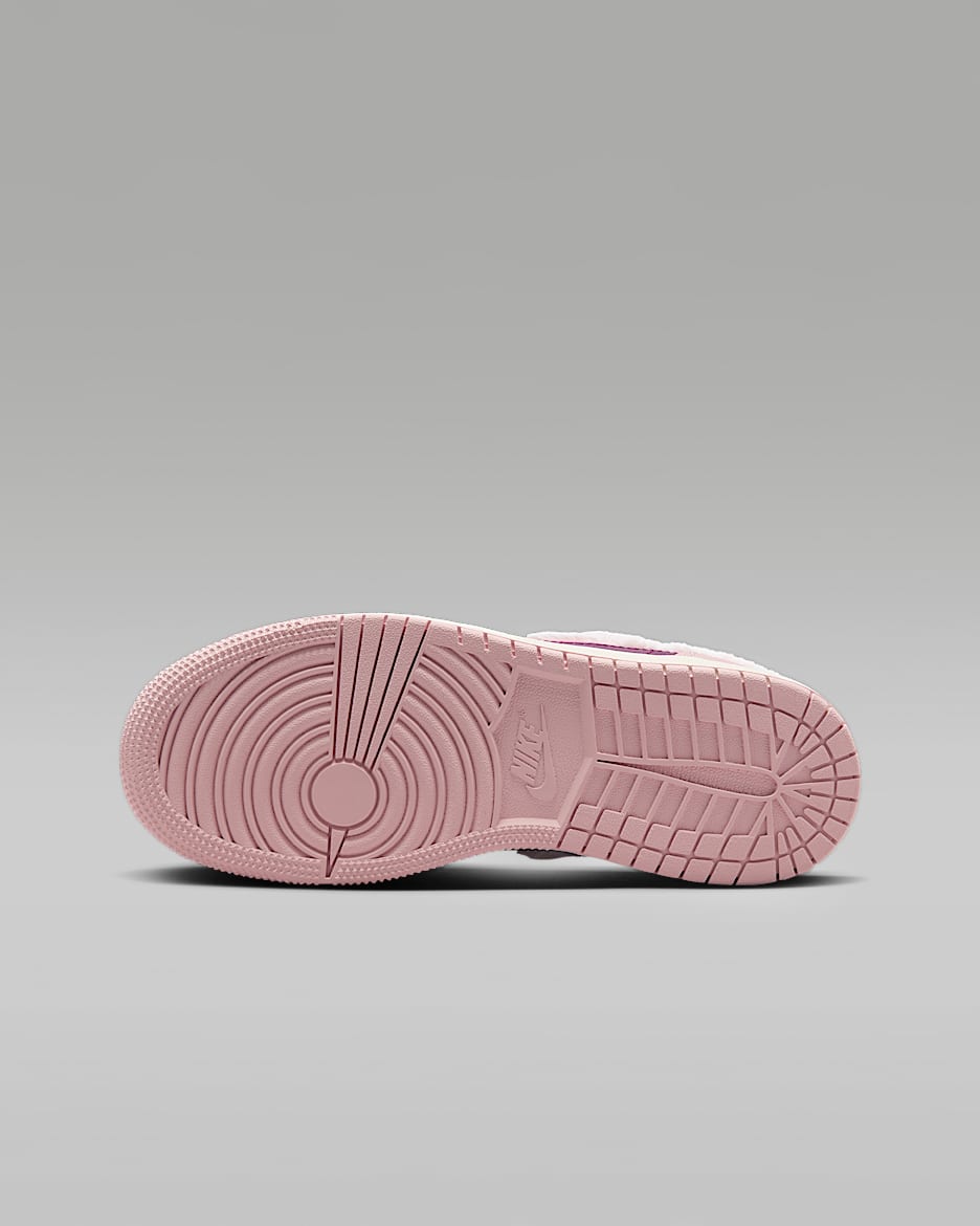 Air jordan 1 mid gs pink foam clearance